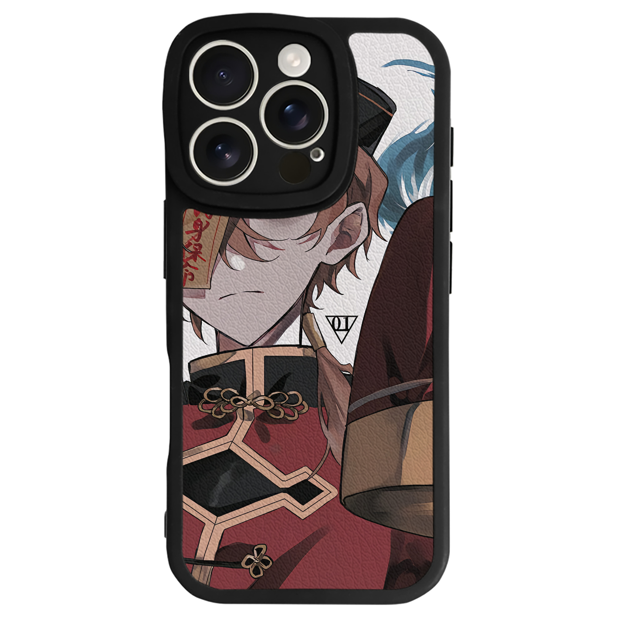 （画像用） 文豪ストレイドッグス Bungo Stray Dogs 【iPhone 16シリーズ対応】シリコンスマホケース（レザー調） 材質：シリコン